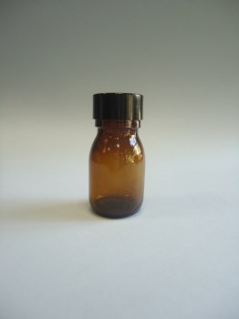 Frasco tapa y obturador   30 ml. topacio (pack 156 uni.)